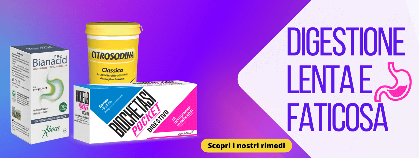 Digestione lenta e faticosa rimedi