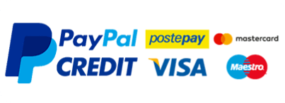 PAga con Paypal PostePay Mastercard Visa Maestro