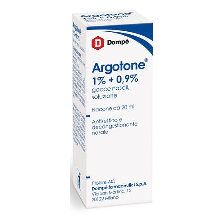 Argotone gtt rino 20ml 1%+0,9%