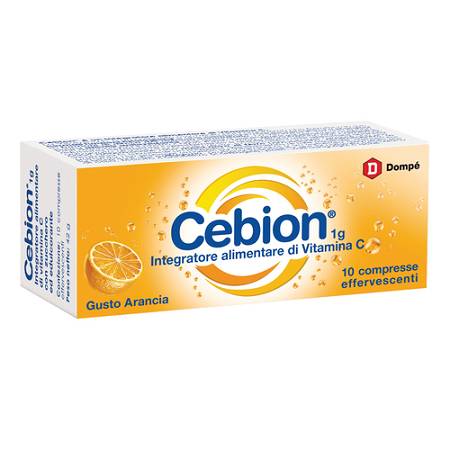 Cebion Vitamina C 10 compresse eff gusto arancia