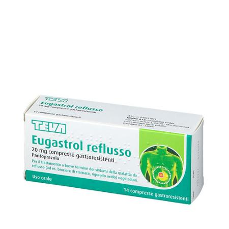 Eugastrol reflusso 7 compresse 20mg