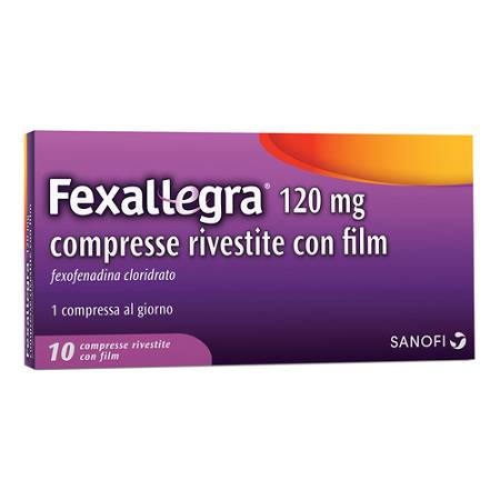Fexallegra 10 compresse rivestite 120 mg