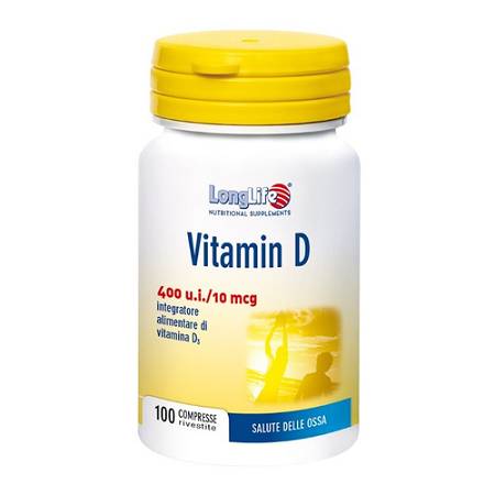Longlife vitamina D3 400ui 100 compresse