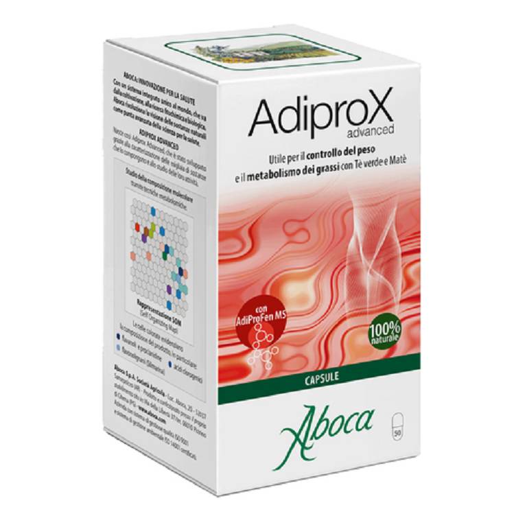 Aboca adiproX advanced 50 capsule per il controllo del peso