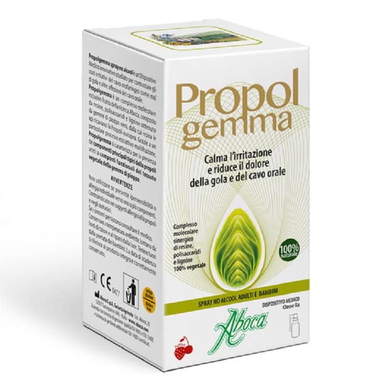 Aboca propolgemma spray no alcool adulti e bambini