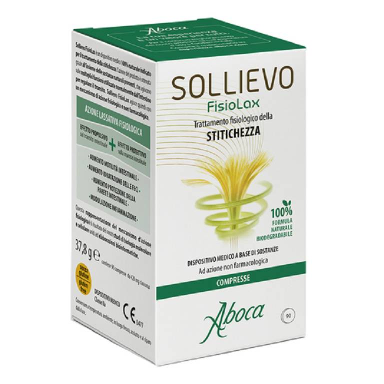 Aboca sollievo fisiolax 90 compresse