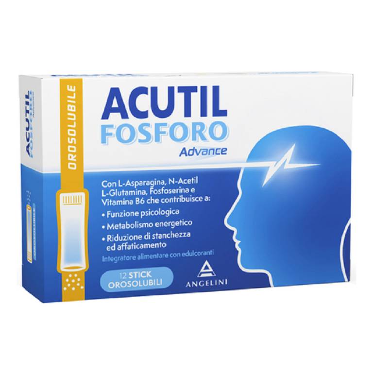 Acutil fosforo 12 stick orosolubili