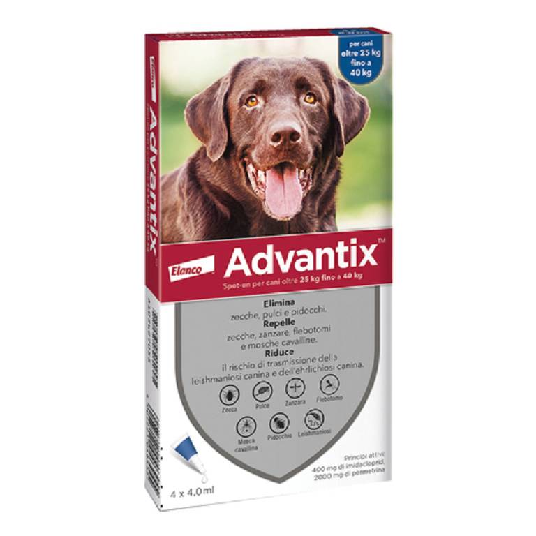 ADVANTIX SPOT ON*4PIP 25-40KG