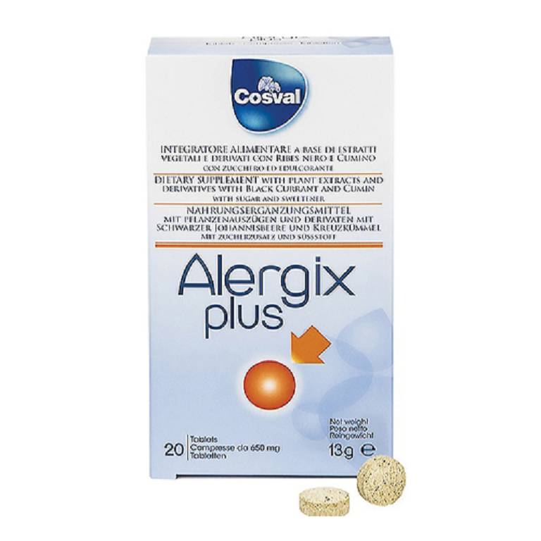 Alergix plus 20 tavolette 650 mg