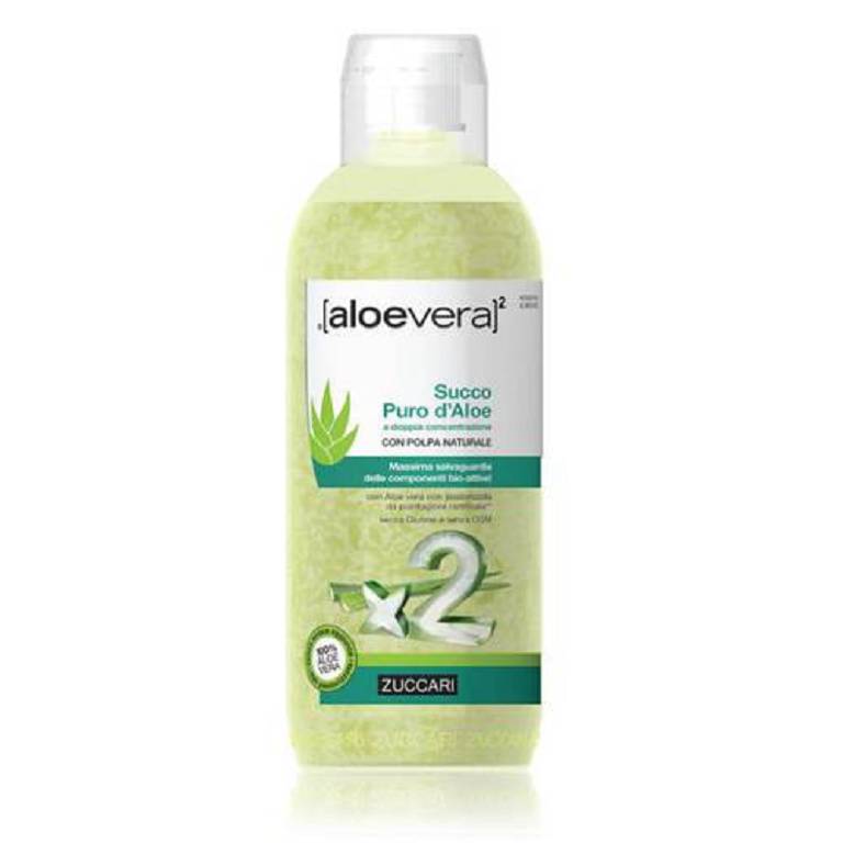 Aloevera2 Succo Puro d'Aloe a doppia concentrazione