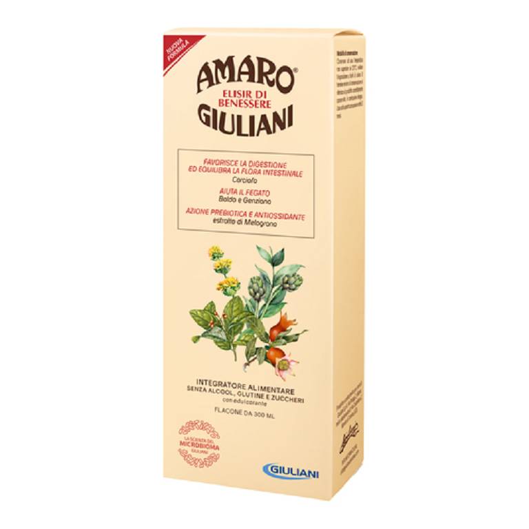 Amaro Giuliani elisir di benessere 300ml 