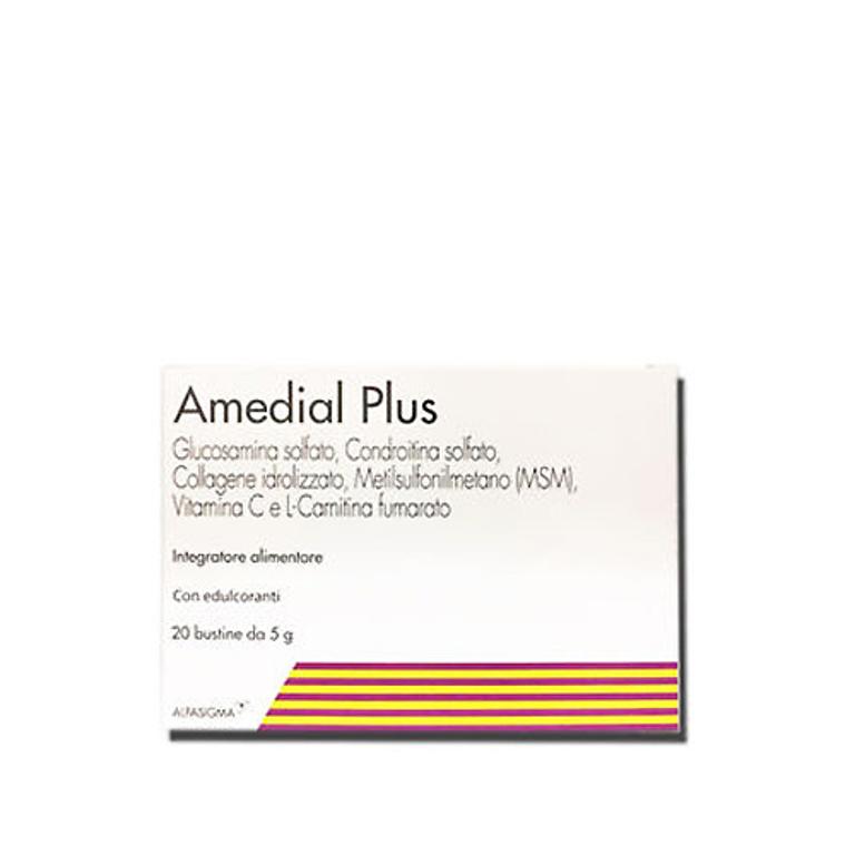 Amedial plus 20 bustine con edulcoranti 