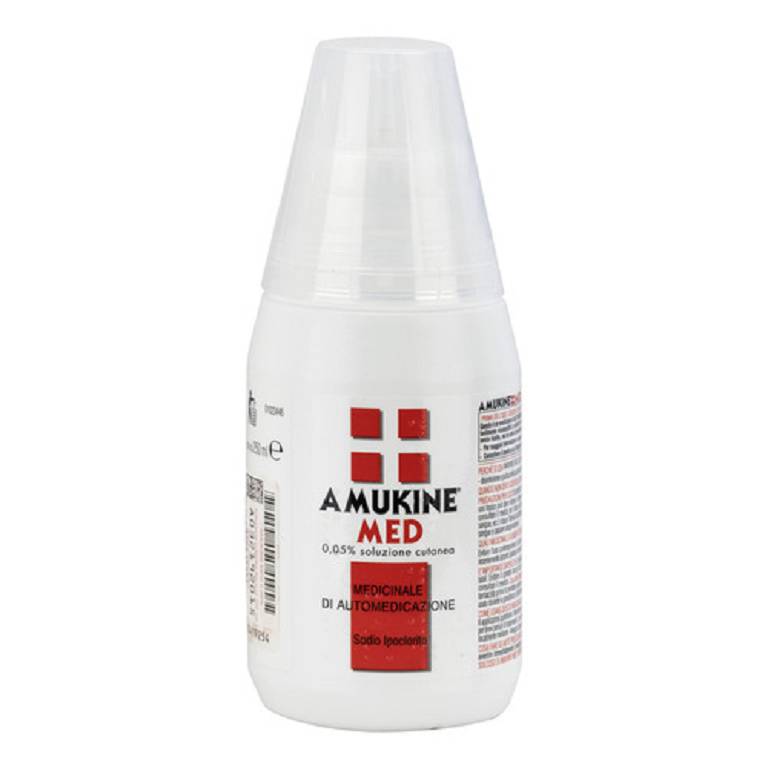 Amukine med soluzione cutanea 250ml 0,05%