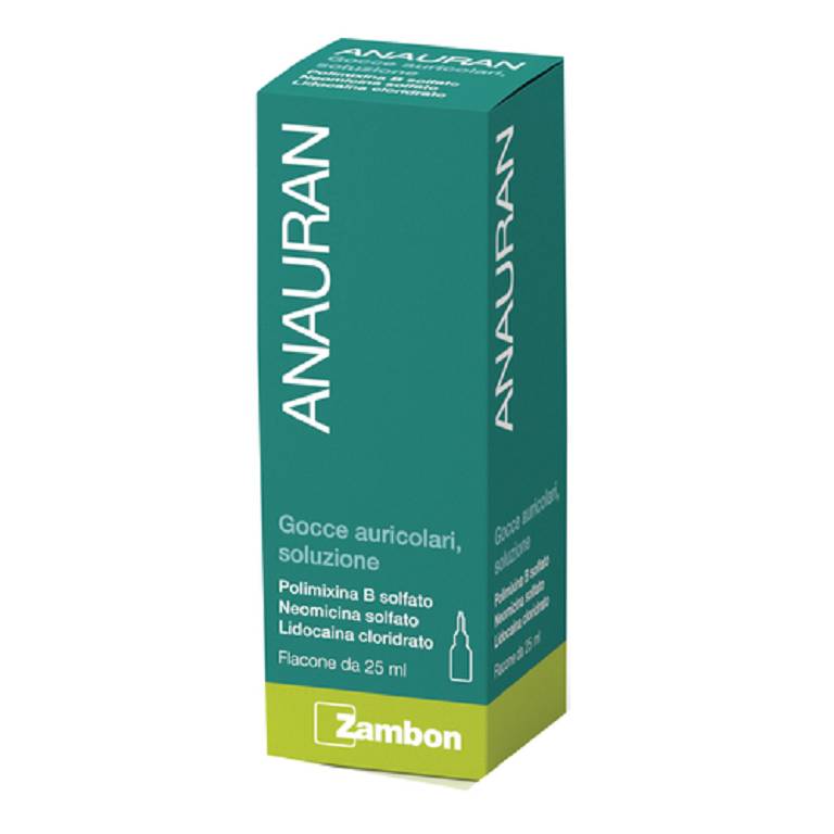 Anauran gocce auricolari flacone 25ml