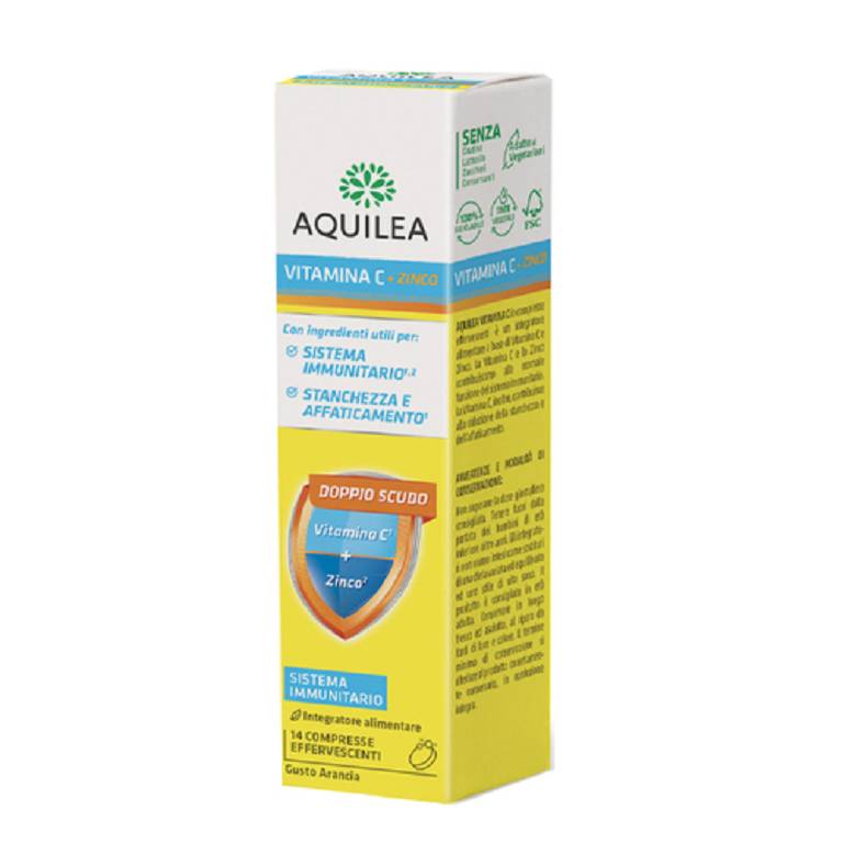 Aquilea vitamina C 14 compresse effervescenti per il sistema immunitario