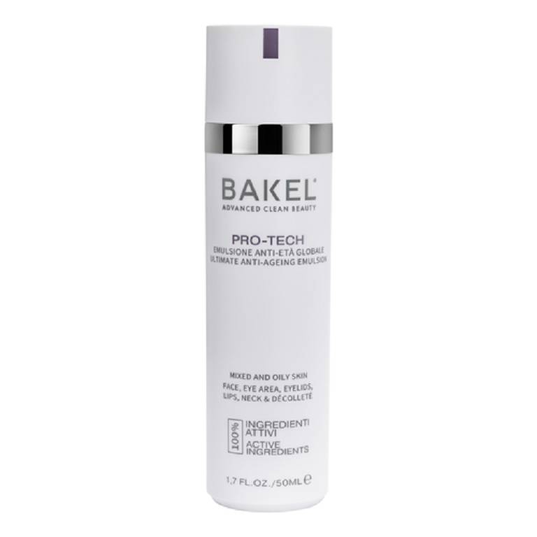 Bakel pro tech anti-età per pelle da mista a oleosa 50ml