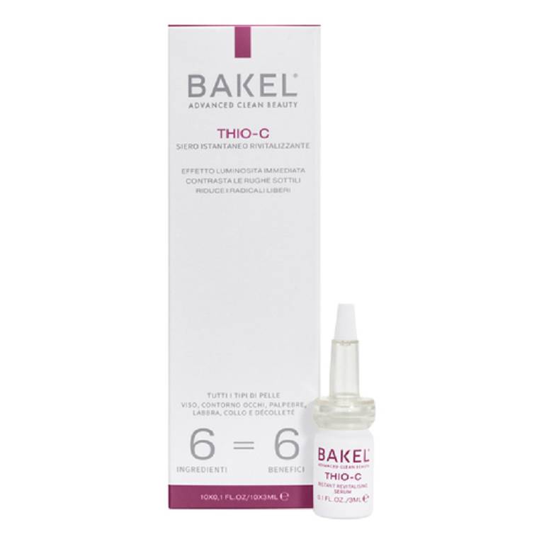 Bakel thioc 10x3ml siero istantaneo rivitalizzante