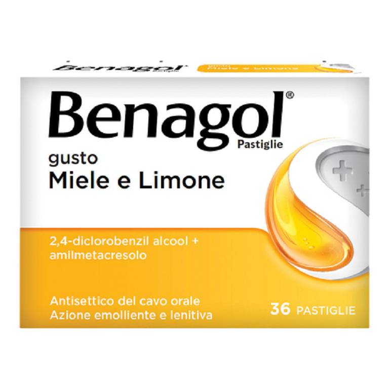 Benagol 36 pastiglie miele limone 