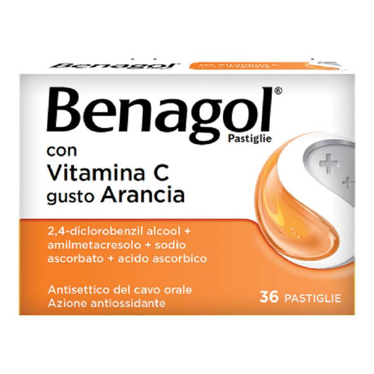 Benagol vitamina C 36 pastiglie Arancia 