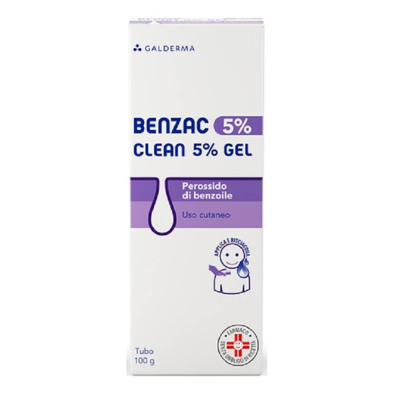 Benzac Clean 5% Gel 100 g - Farmacia Busetti