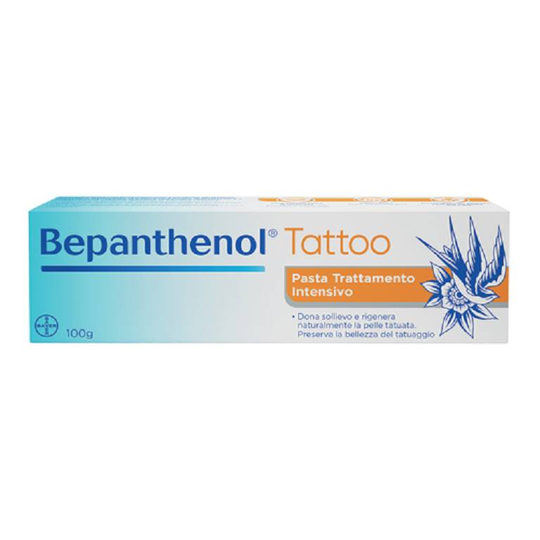 Bepanthenol tattoo pasta trattamento