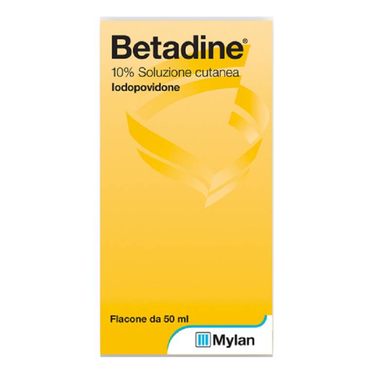 Betadine soluzione cutanea flacone 50 ml 10%