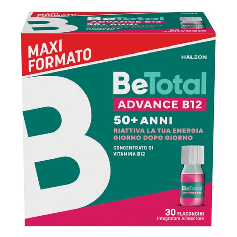 BeTotal Advance B12 50+ anni 30 flaconcini