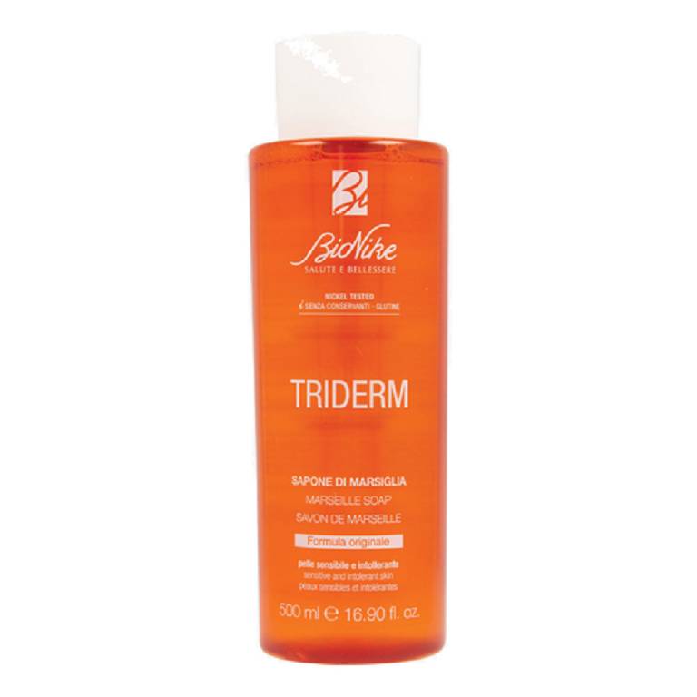 Bionike triderm sapone di marsiglia per pelli sensibili 500ml