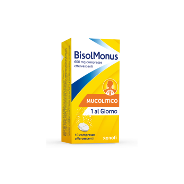 Bisolmonus 10 compresse effervescenti 600mg