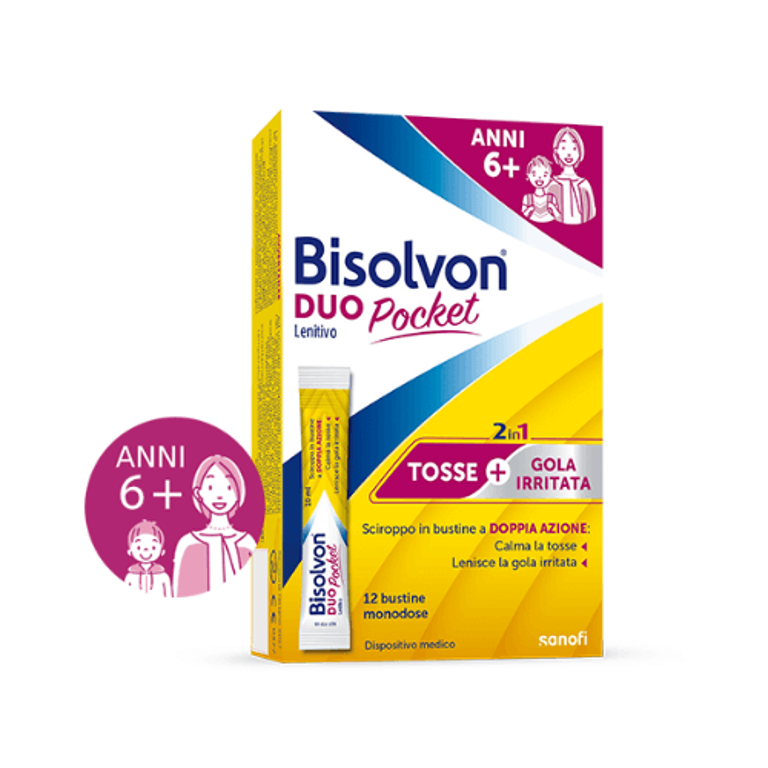 Bisolvon duo pocket lenitivo 12 buste