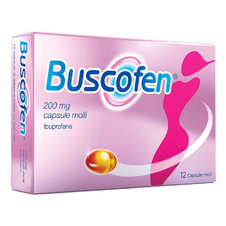 Buscofen 200mg 12 capsule molli