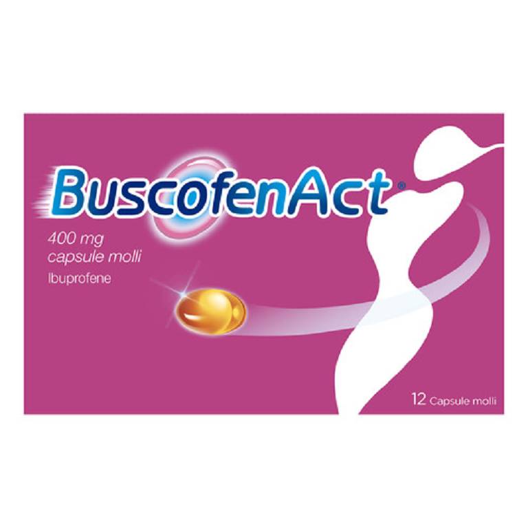 Buscofen Act 400mg 12 capsule molli