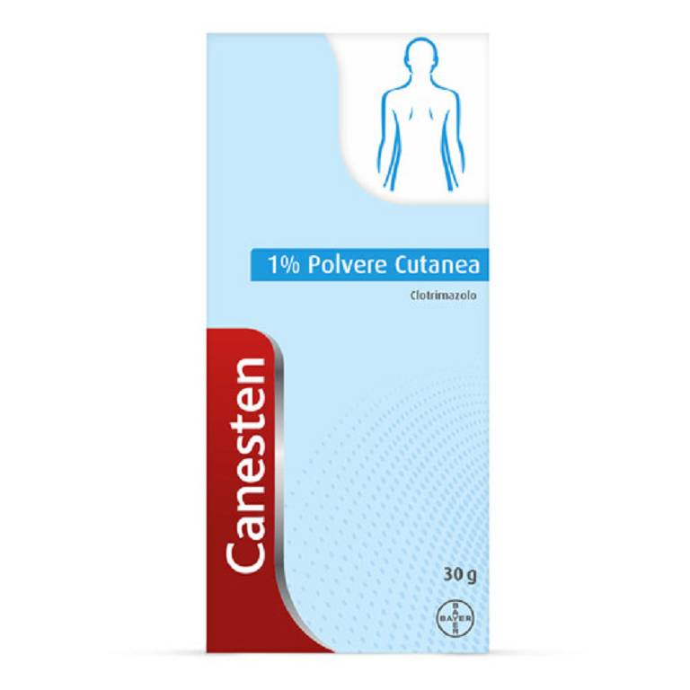 Canesten polvere cutanea 1 flacone 30g 1%