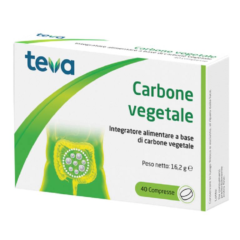 CARBONE VEGETALE 40CPR - Farmacia Busetti