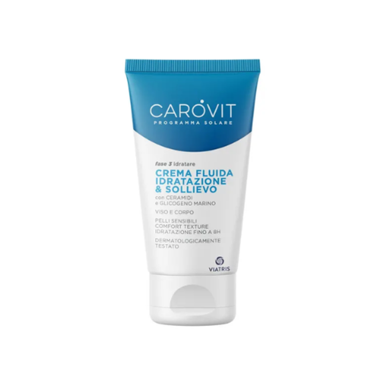 Carovit crema fluida idratazione e sollievo 150ml