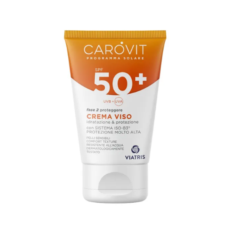 Carovit crema solare viso Spf 50+ 50ml