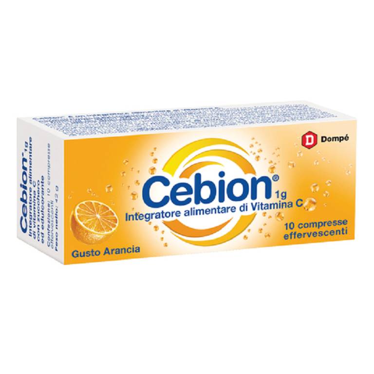 Cebion Vitamina C 10 compresse eff gusto arancia