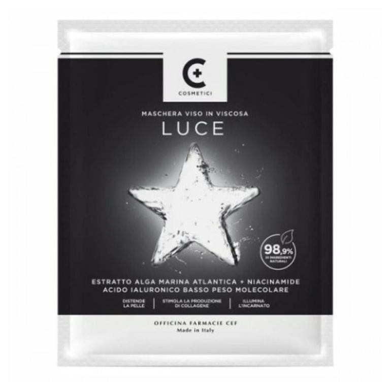 Cef maschera luce tessuto