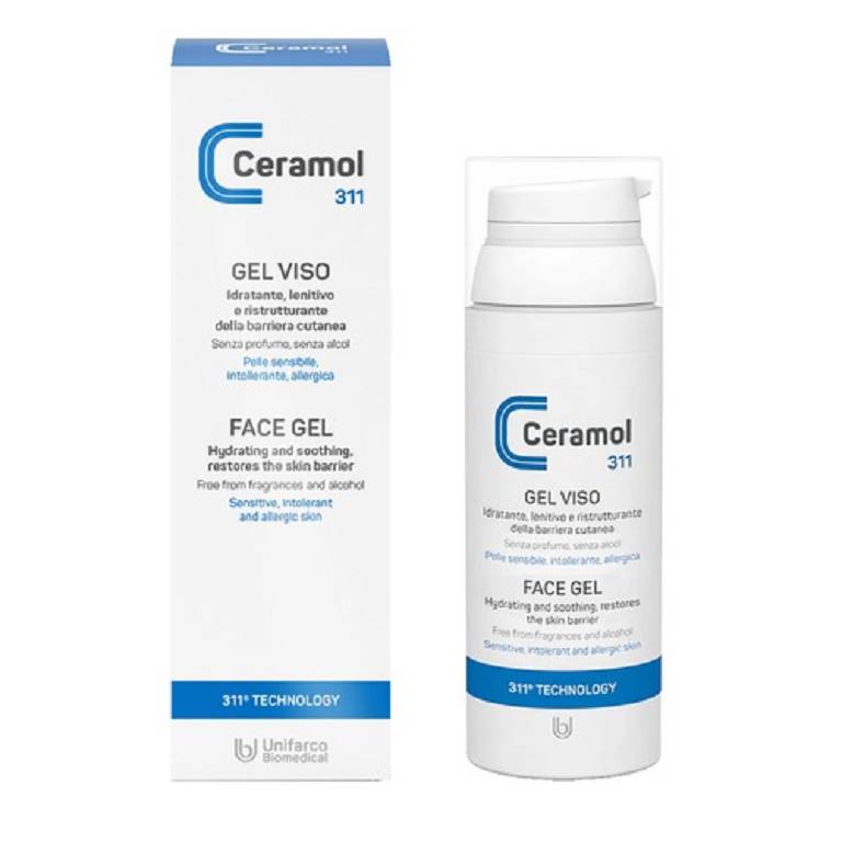 Ceramol gel viso 50ml
