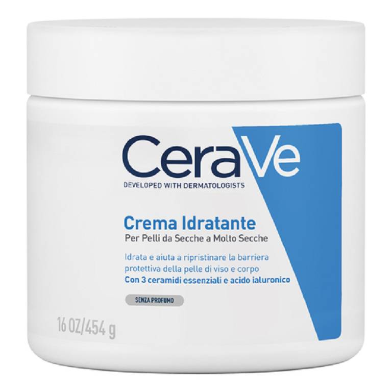 Cerave crema idratante 454 g pelli secche molto secche