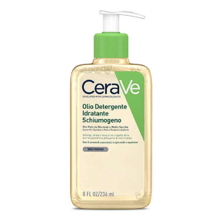 Cerave olio detergente idratante schiumogeno 236ml