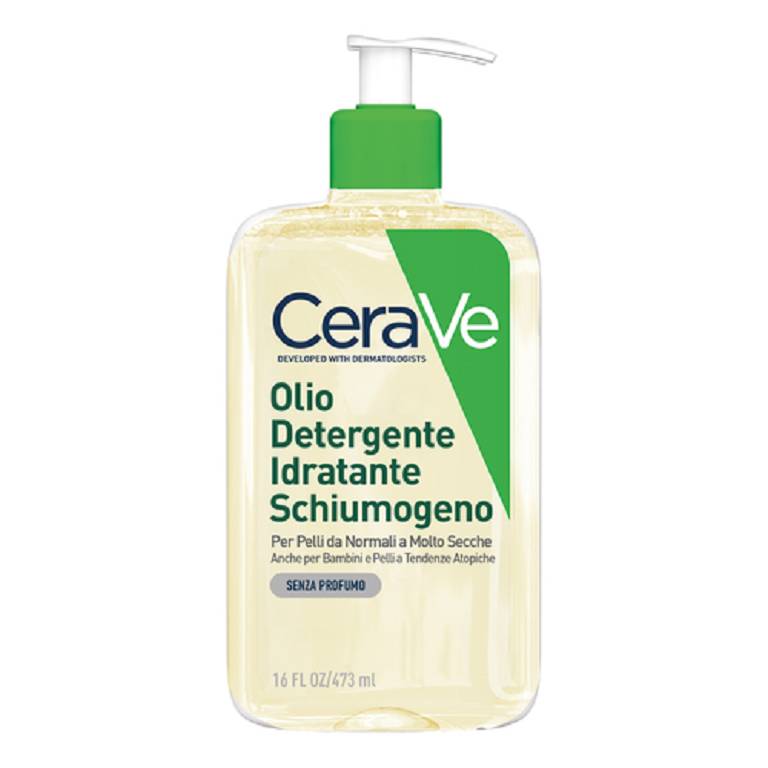 Cerave olio detergente idratante schiumogeno 473ml