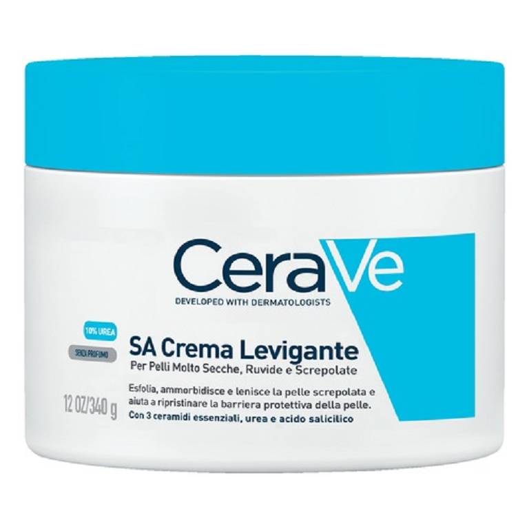 Cerave SA crema levigante per pelle secca e ruvida 340g