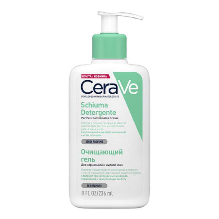 Cerave schiuma detergente viso 236ml