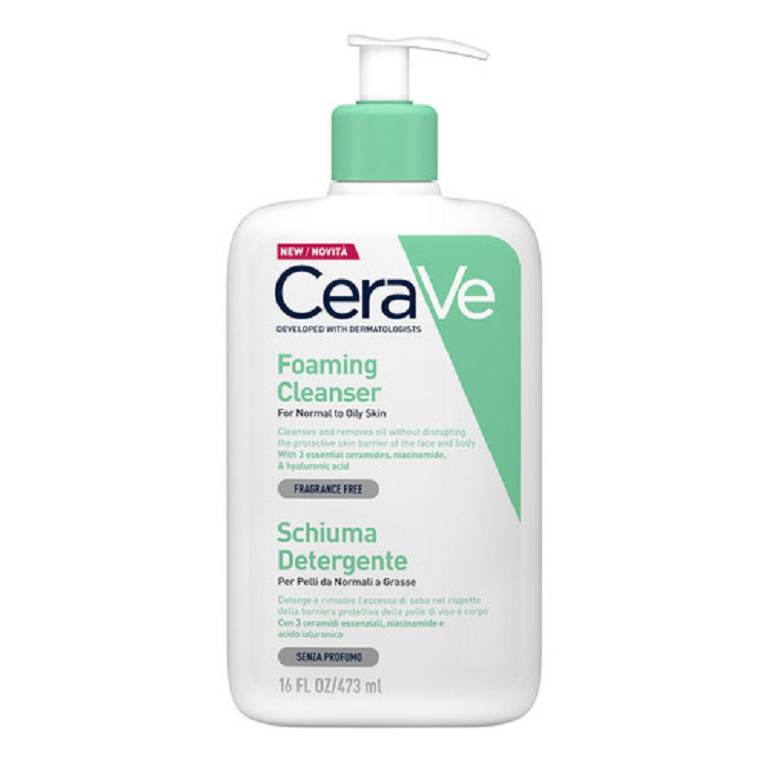 Cerave schiuma detergente viso 473ml