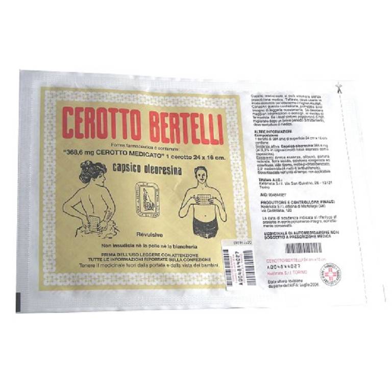 Cerotto bertelli grande 16x24cm 