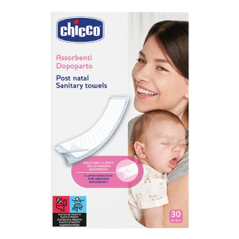 Chicco assorbenti post parto 30pezzi 