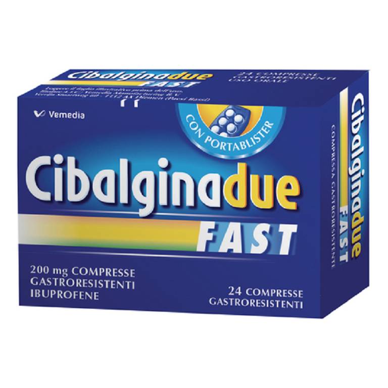 Cibalgina due fast 24 compresse 200mg 