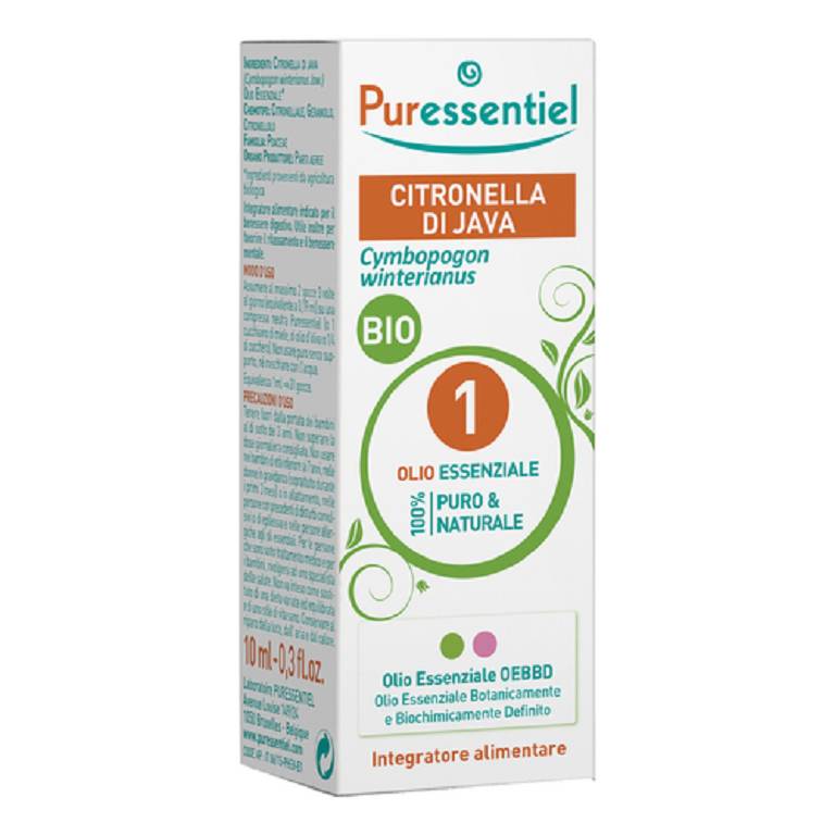 Citronella olio essenziale bio 10ml