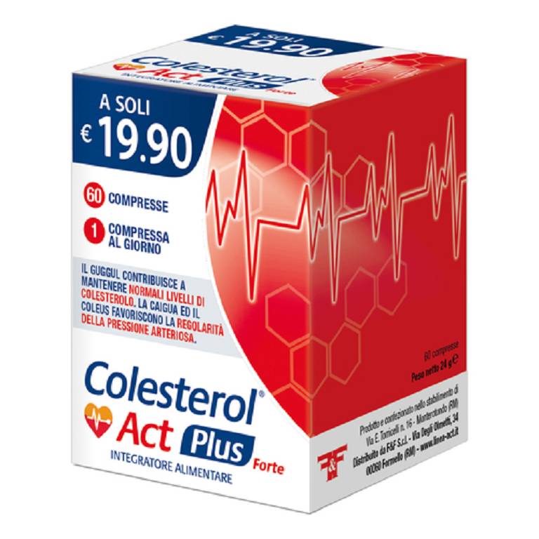 Colesterol act plus forte 60 compresse